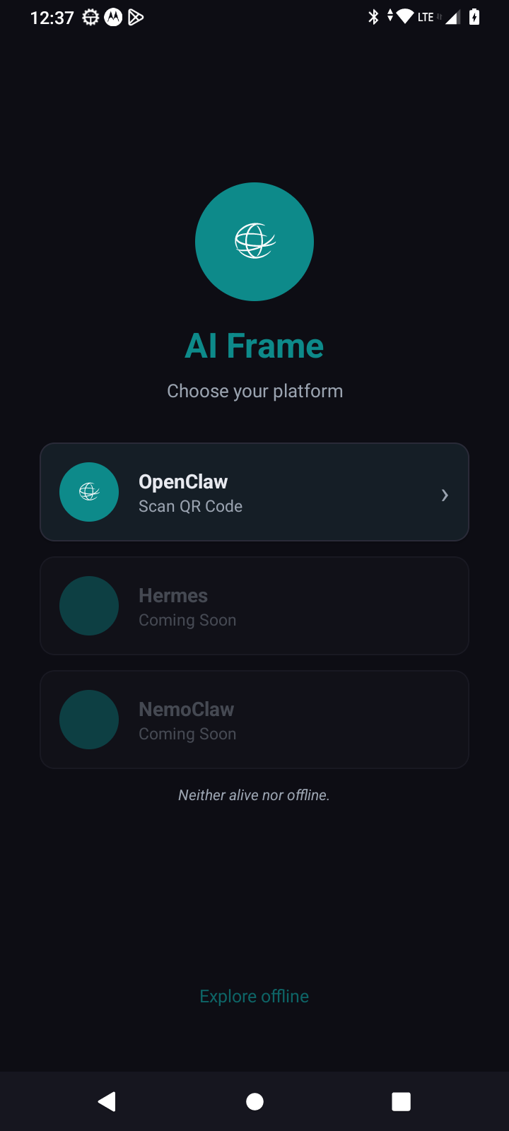 AI Frame provider selection